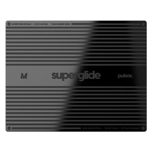 Pulsar Superglide3 Glass Mousepad Type-S Mサイズ Black SGPMB3S-イメージ2