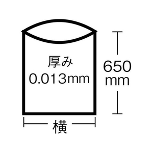 ワタナベ工業 ばんじゅう用内袋(小)ブルー (100枚入) ブルー650×950(570)0.013 FC118GM-4050266-イメージ2