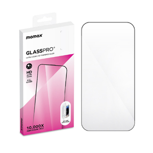 MOMAX iPhone 15 Pro用GlassPro+ 強化ガラスフィルム クリア MM25540I15PR-イメージ1