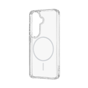 MSソリューションズ Galaxy S26用 耐傷・耐衝撃ハイブリッドケース 「UTILO Hybrid mag」 クリア/ホワイト LN-26SG1CTHMCL-イメージ1