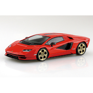 アオシマ 1/32 ザ・スナップキット No．19-B ランボルギーニ カウンタック LPI 800-4(レッド) Aｽﾅﾂﾌﾟ19BｶｳﾝﾀﾂｸLPI8004RD-イメージ1