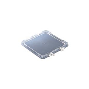 岐阜プラスチック工業 TP規格コンテナー蓋　TP－33蓋ロック付　透明 TP-33RF-イメージ1