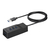 BUFFALO USB3．0セルフパワーハブ 4ポートタイプ テレビ背面取り付け金具付き ブラック BSH4A110U3VBK-イメージ1