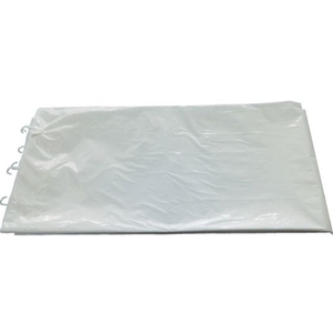 日大工業 ワニ印/日除けカーテン ポリエチレン製 乳白 2m×1.95m 10枚 FC588GS-7584601-イメージ1