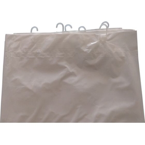 日大工業 ワニ印/日除けカーテン ポリエチレン製 乳白 2m×1.95m 10枚 FC588GS-7584601-イメージ2