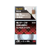 3M スコッチ 強力両面テープ 多用途 12mm×1m PK-TYTR FCA148Y-3892959
