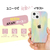 AKAN iPhone 14 Pro用ソフトクリアケース パステル ピンク AK23540I14P-イメージ4