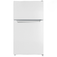 TOHOTAIYO 66L 2ドア インバーター冷凍冷蔵庫 ホワイト TH-66L2-WH