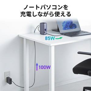 サンワサプライ USB Type-Cドッキングステーション(HDMI×2画面出力対応) USB-CVDK12-イメージ16
