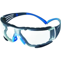 3M セキュアフィット 保護めがね クリア SF401SGAF-BLUーF FCD543A-1156512