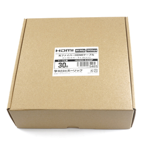 ホーリック 光ファイバー HDMIケーブル 30m ゴールド HH300-540GP-イメージ5