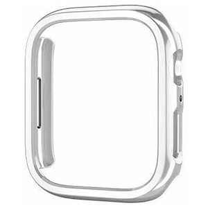 GAACAL Apple Watch Series 1-3 [38mm]用プラスチックフレーム メタリックシルバー W00224S1-イメージ1