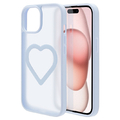 ラスタバナナ iPhone 15/14/13用Mignu TPU×PCケース ブルー＊フロストブルー 9116IP361HPFBL