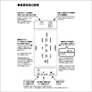 タイムリー HDDケース Groovy ブラック UD-3101CLER-イメージ3