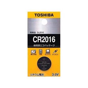 東芝 コイン形リチウム電池 CR2016EC-イメージ1