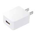 サンワサプライ USB充電器(1ポート・2A・高耐久タイプ) ホワイト ACA-IP52W
