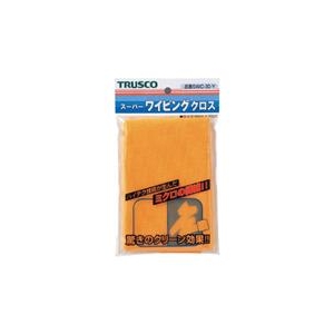 トラスコ中山 TRUSCO　スーパーワイピングクロス　300mmX300mm　黄 SWC-30Y-イメージ1