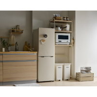 アイリスオーヤマ IRSE-16A-CW 【右開き】162L 2ドア冷蔵庫 ホワイト