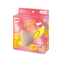 アイリスオーヤマ DAILYFITMASK ふつう 20枚 ピンクベージュ FCJ400K-RN-DH20SPB