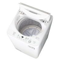 SHARP ES-GE5K-W 5．5kg全自動洗濯機 ホワイト系|エディオン公式通販