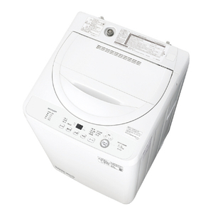 SHARP 5．5kg全自動洗濯機 ホワイト系 ES-GE5K-W-イメージ10