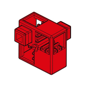アーテック Artecブロック ハーフA 8P 赤 FCS2848-77755-イメージ2