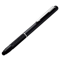 エレコム タッチペン タブレットPC用 ブラック PTPALBK