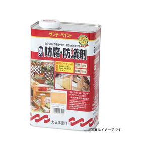 サンデーペイント 強力防腐防蟻剤 透明 1600mL FCE425Z-#265596-イメージ1
