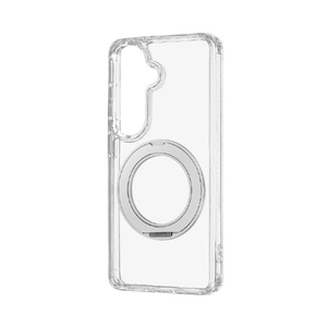 MSソリューションズ Galaxy S26用 耐傷・耐衝撃ハイブリッドケース 「UTILO Hybrid mag swing」 クリア/シルバー LN-26SG1CTHMSCL-イメージ1