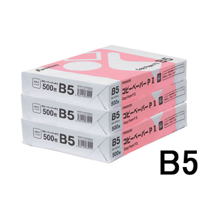 Forestway コピーペーパーPⅡ B5 500枚×3冊 F809544-FRW892251-イメージ1