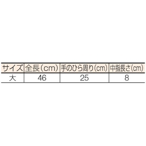 渡部工業 電気用ゴム手袋 普通型 大 大1.6普通型4625 FC463ER-4299621-イメージ2