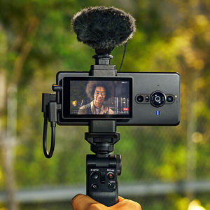 SONY Xperia PRO-I専用Vlogモニター ブラック XQZ-IV01 JPCX-イメージ7