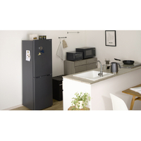 アイリスオーヤマ IRSE-16A-HA 【右開き】162L 2ドア冷蔵庫 グレー