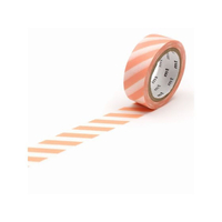 カモ井 mt 1P ストライプ・サーモンピンク FCC0545-MT01D370R