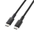 エレコム USB Type-C(TM) - USB Type-Cケーブル(USB2．0認証/60W/高耐久) ブラック MPA-CCSB20BK