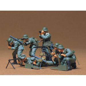 タミヤ 1/35 ドイツ歩兵 機関銃チームセット 1/35 ミリタリーミニチュアシリーズ No.38 ﾀﾐﾔMM ﾄﾞｲﾂ ｷｶﾝｼﾞﾕｳﾁｰﾑ ｶｲ-イメージ1