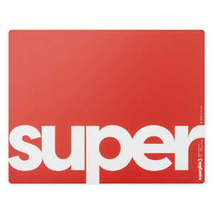 Pulsar Superglide3 Glass Mousepad Type-S Mサイズ Red SGPMR3S-イメージ1