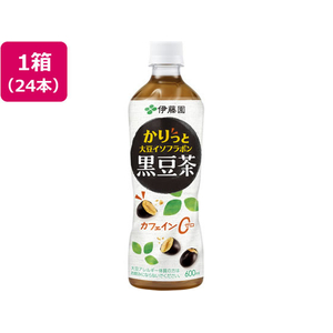 伊藤園 かりっと大豆イソフラボン 黒豆茶 600mL×24本 FCG433V-イメージ1