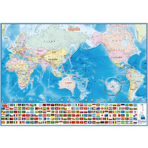 デビカ いろいろ書ける!消せる!世界地図 F937146-073102-イメージ1