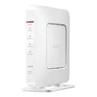 エディオンネットショップ Buffalo Wsr1800ax4wh 無線lanルーター Airstation ホワイト