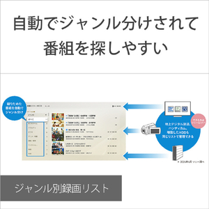 SONY HDD内蔵ブルーレイレコーダー(1TB) BDZ-ZW1900-イメージ16