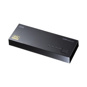 サンワサプライ 8K対応HDMI切替器(3入力・1出力) SW-HDR8K31L-イメージ1
