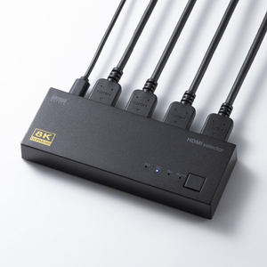 サンワサプライ 8K対応HDMI切替器(3入力・1出力) SW-HDR8K31L-イメージ9