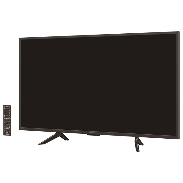シャープ 42V型フルハイビジョン液晶テレビ AQUOS 2TC42BE1 ボタン搭載で スタンド含む 取付済