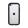 ラスタバナナ iPhone SE(第3世代)/SE(第2世代)/8/7用ハイブリッドケース VANILLA PACK GLASS ブラック 6841IP247HB