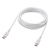 エレコム USB Type-C(TM) - USB Type-Cケーブル(USB2．0認証/60W/高耐久) ホワイト MPA-CCSB20WH-イメージ2