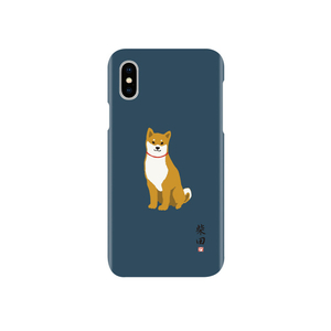 abbi FRIENDS iPhone XS/X用ケース ネイビー ABF14543I58-イメージ1