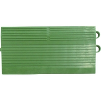 山崎産業 コンドル/エバック 屋外マット ライナーハードマット 縁駒O 緑 FC733JA-3701484