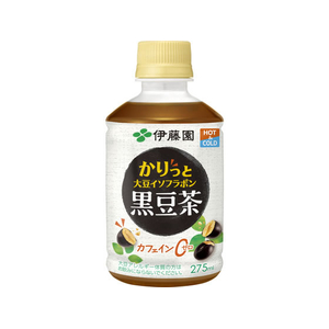 伊藤園 かりっと大豆イソフラボン 黒豆茶  HOT＆COLD兼用 275ml FCG434V-イメージ1