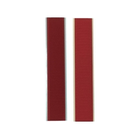 ユタカメイク マジックテープ アイロンワンタッチ 25mm×15cm レッド 1袋レッド251503 FC903GB-8280535